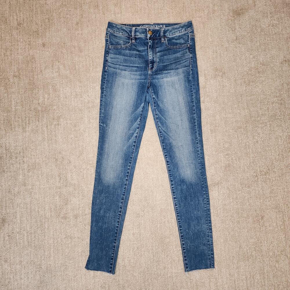 American Eagle Hi Rise Jegging Super Stretch Women's Size 8 X Long